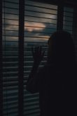 Woman looking away